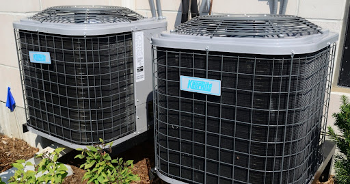 Outdoor air conditioning units used for home HVAC in Dallas, TX