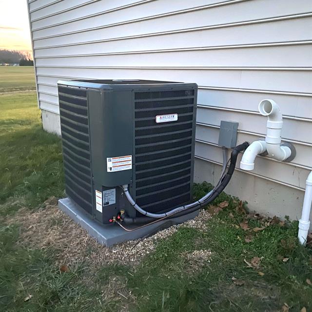 AC unit outdoor near home