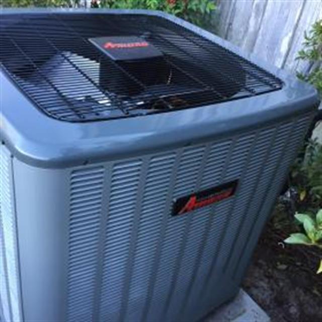 AMANA's NEW 16 SEER SINGLE STAGE HEAT PUMP CONDENSER