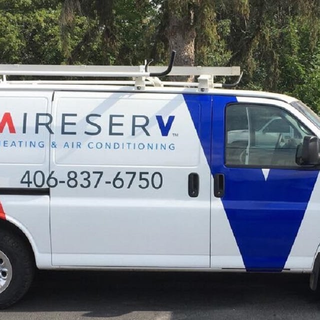 Aire Serv Service Van