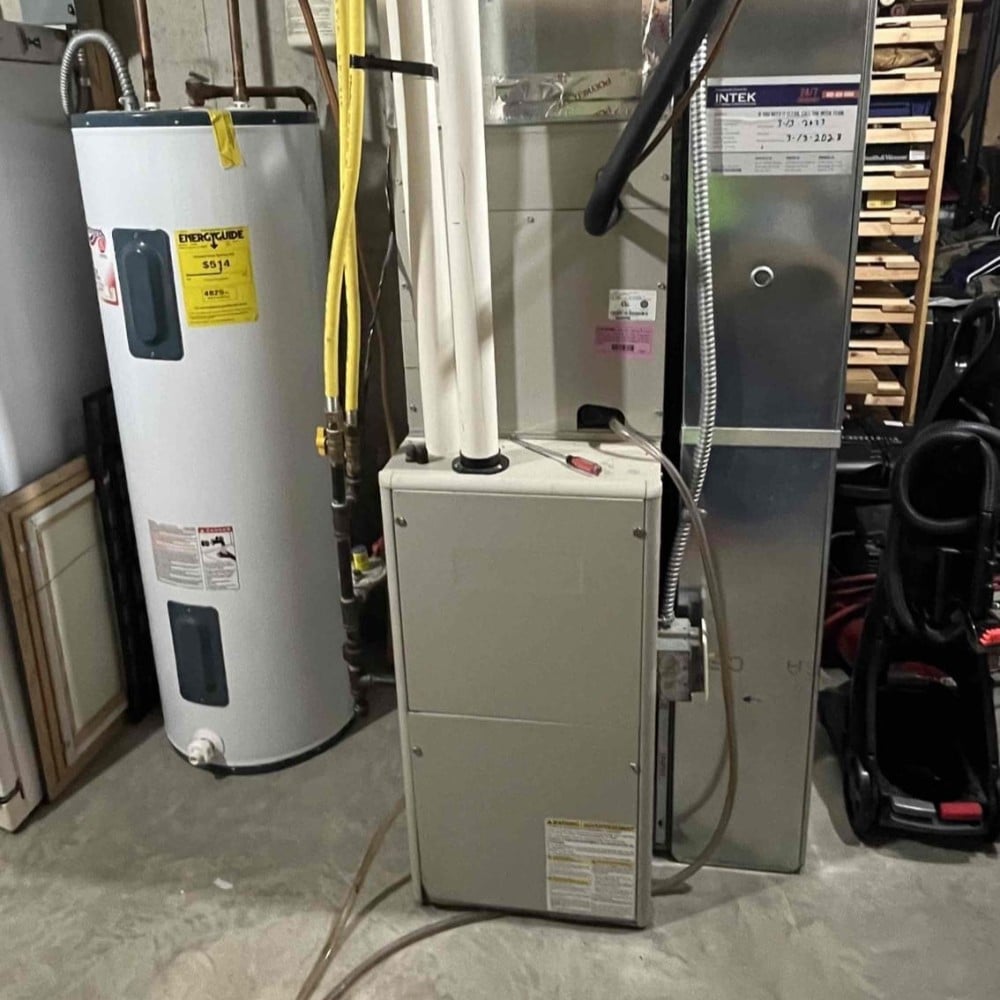 Furnace in Customer's Basement