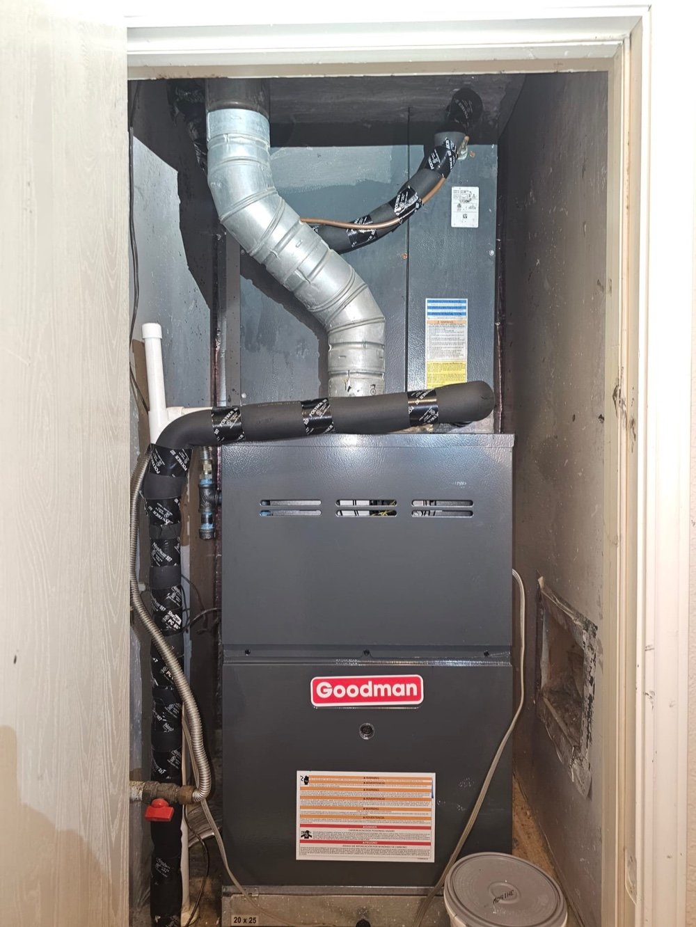 Stone Oak gas furnace replacement