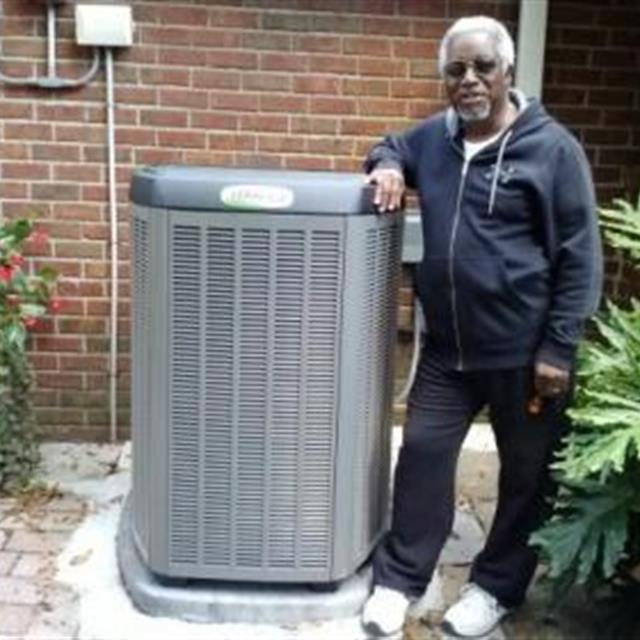 Happy Customer after an XP25 High efficiency system installation!