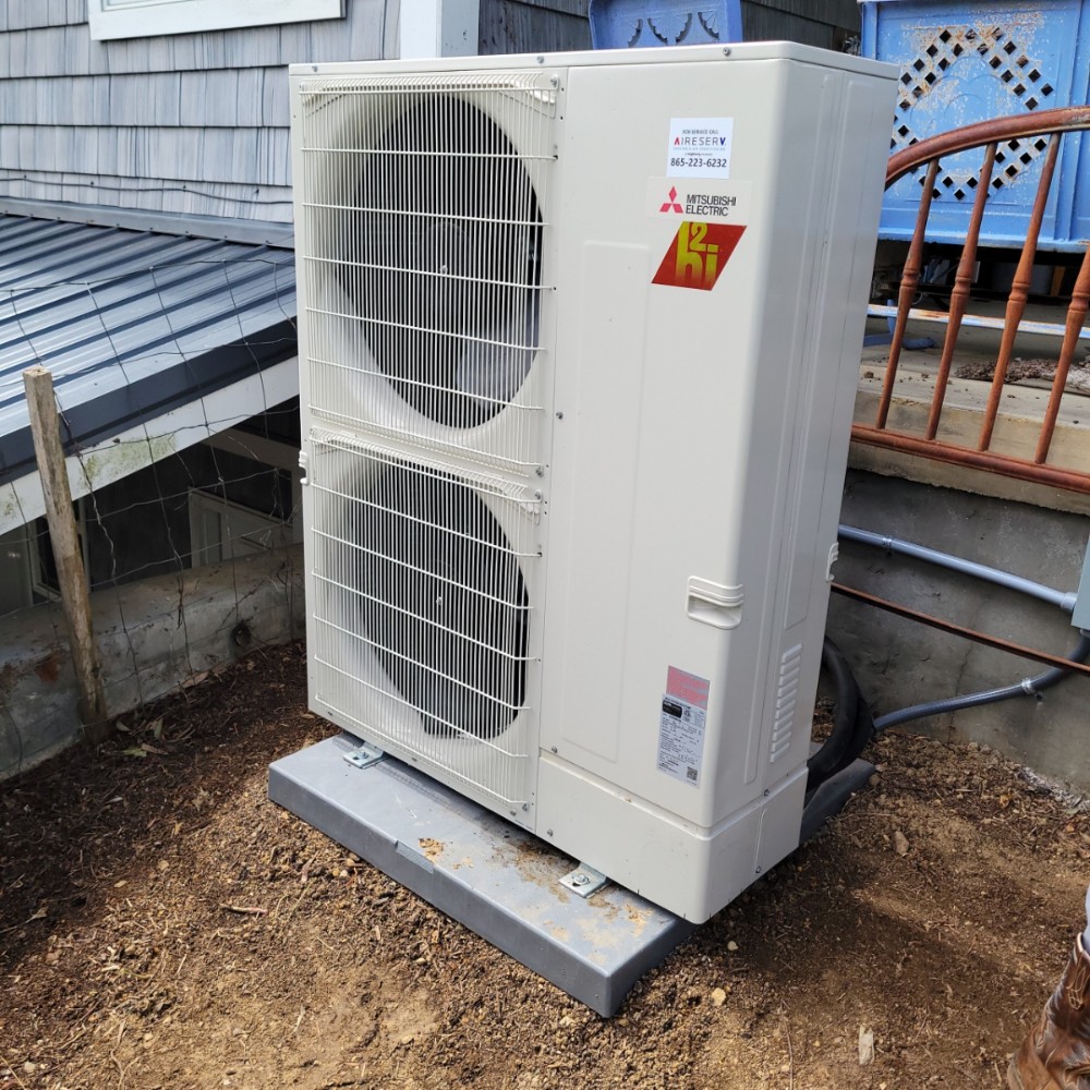 Heat pump mini split install