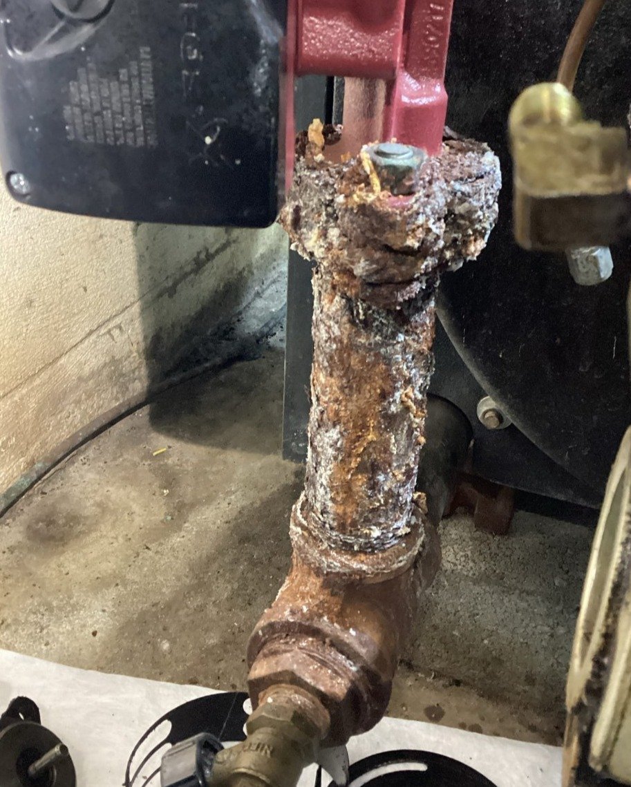 Leaking pipe boiler maintenance Poughkeepsie