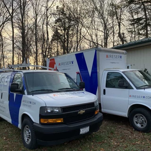 New Aire Serv van and box truck