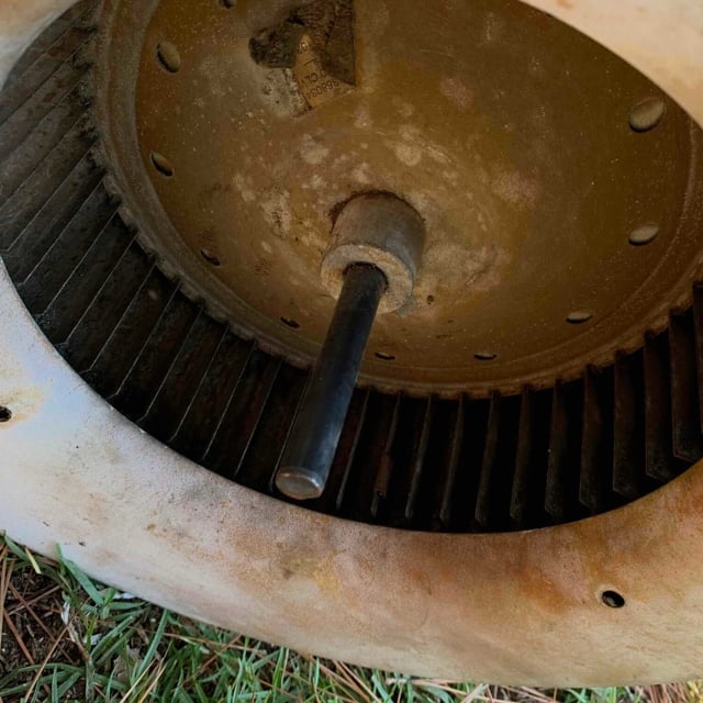 Rusted AC Blower