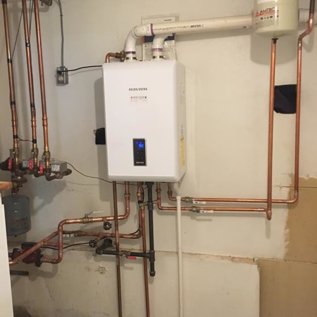 Water Heater in basement