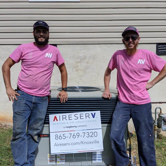 asv employees in pink