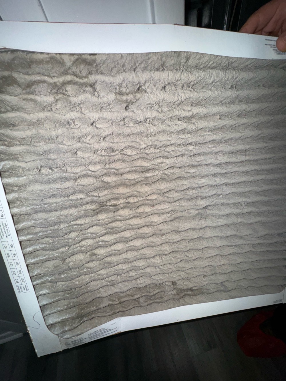 dirty air filter