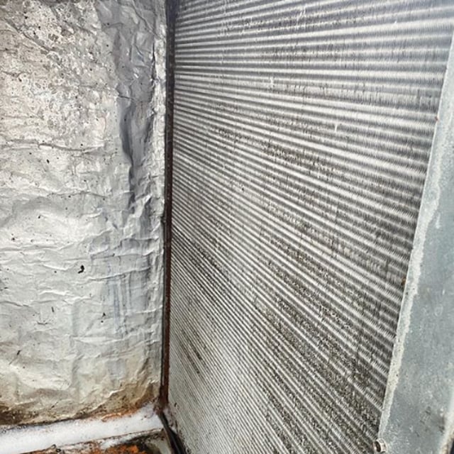 Inside HVAC Unit