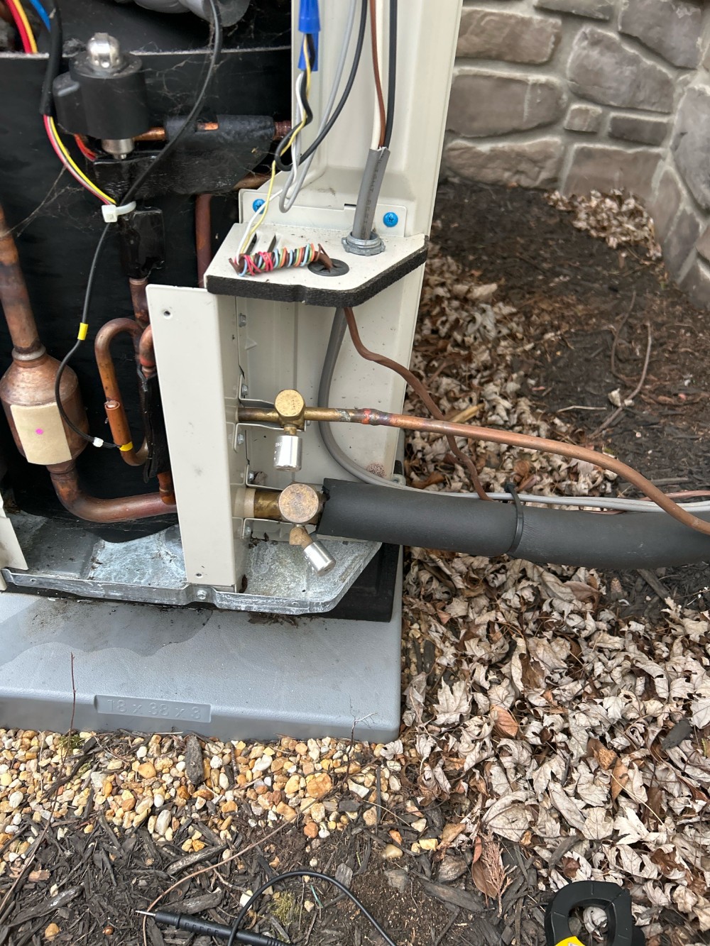 outdoor hvac coil inspection