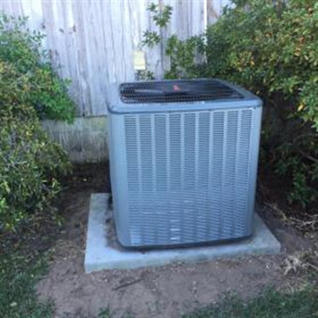 This is the brand new 16 SEER single stage heat pump condenser that has a unit replacement warranty.