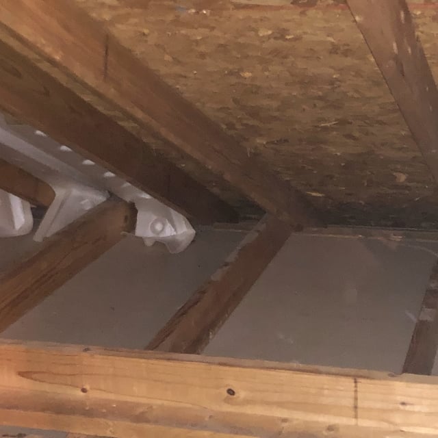 wood attic