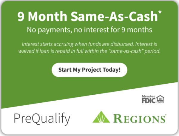 PreQualify 9 Month Same as Cash